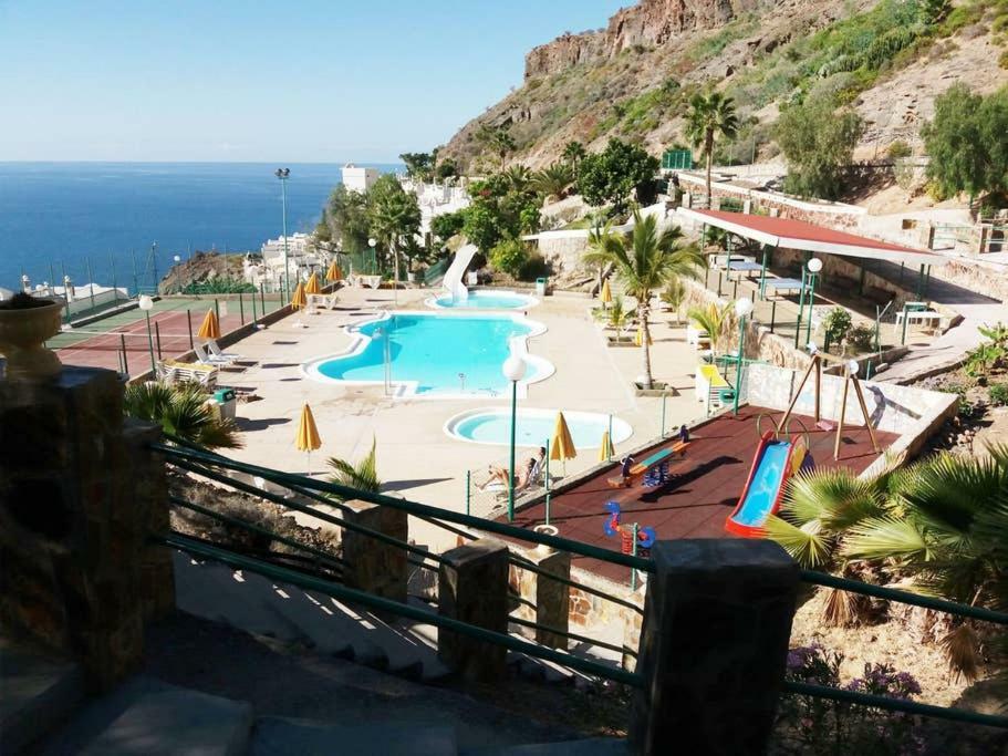 Duplex Playa Del Cura Beautiful Ocean View Leilighet Mogán Eksteriør bilde