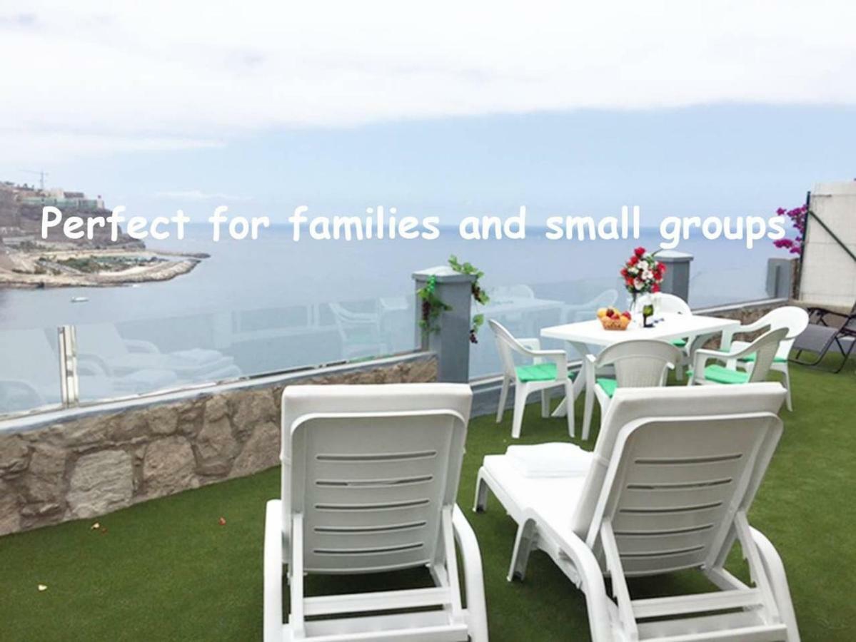 Duplex Playa Del Cura Beautiful Ocean View Leilighet Mogán Eksteriør bilde