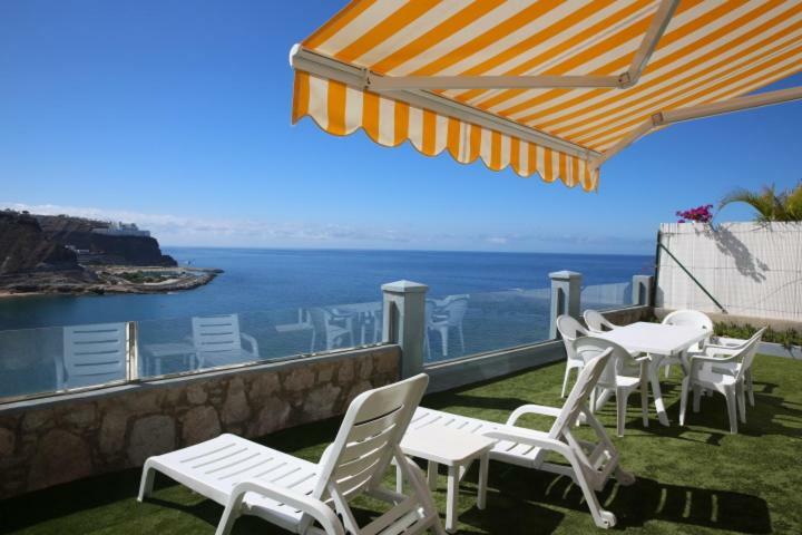 Duplex Playa Del Cura Beautiful Ocean View Leilighet Mogán Eksteriør bilde
